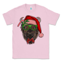 Bubblegum Pink christmas bison Classic Tee - RanaPortraitStore