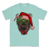 Seafoam christmas bison Classic Tee - RanaPortraitStore