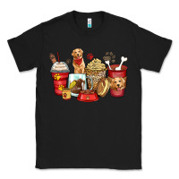 Black golden retriever coffee cups Classic Tee - Zillion Design Studio