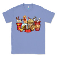 Colony Blue golden retriever coffee cups Classic Tee - Zillion Design Studio