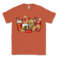 Copper golden retriever coffee cups Classic Tee - Zillion Design Studio