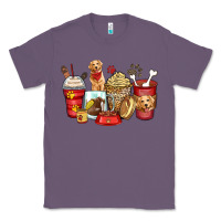 Lavender golden retriever coffee cups Classic Tee - Zillion Design Studio