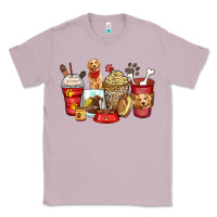 Golden Retriever Coffee Cups Classic Tee | Teevron