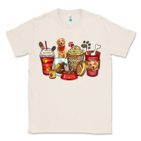 Natural golden retriever coffee cups Classic Tee - Zillion Design Studio
