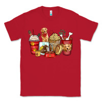 Red golden retriever coffee cups Classic Tee - Zillion Design Studio