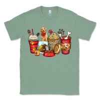 Sage golden retriever coffee cups Classic Tee - Zillion Design Studio