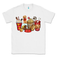 White golden retriever coffee cups Classic Tee - Zillion Design Studio