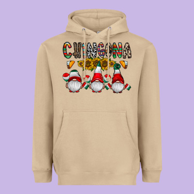 Chingona Heavyweight Hoodie Designed By Cowhidedigitalart
