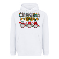 White Chingona Heavyweight Hoodie - CowhideDigitalArt
