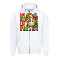 No Siesta Let's Fiesta Zipper Hoodie | Teevron