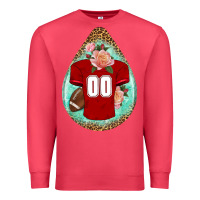 Cardinal american football and western roses teardrop Premium Sweatshirt - BundleAndBundleShop