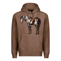 Chestnut Mustang Horse Premium Hoodie - LillyAllenDesigns