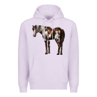 Lilac Mustang Horse Premium Hoodie - LillyAllenDesigns