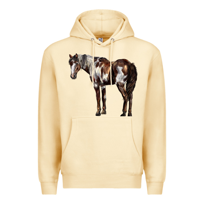 Mustang Horse Premium Hoodie by LillyAllenDesigns | Teevron