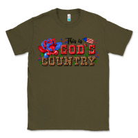 Army Green this is god s country Classic Tee - texasbilliewilder
