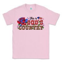 Bubblegum Pink this is god s country Classic Tee - texasbilliewilder
