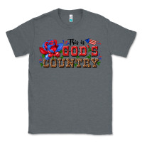 Charcoal Heather this is god s country Classic Tee - texasbilliewilder