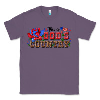 Lavender this is god s country Classic Tee - texasbilliewilder