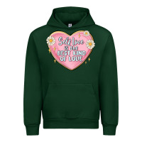 Forest Green self love is the best kind of love malias Urban Hoodie - MaliasSmallBusiness