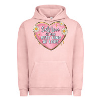 Pigment Salmon self love is the best kind of love malias Urban Hoodie - MaliasSmallBusiness