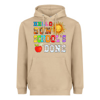 Mushroom hello sun schools done Heavyweight Hoodie - HRA Design Shop
