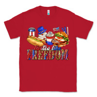 Red tastes like freedom with leopard Classic Tee - texasbilliewilder