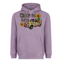 Lavender cinco de mayo truck Heavyweight Hoodie - CowhideDigitalArt