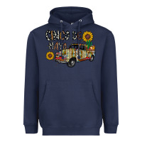 Navy cinco de mayo truck Heavyweight Hoodie - CowhideDigitalArt