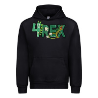 Black four rex Urban Hoodie - MaliasSmallBusiness
