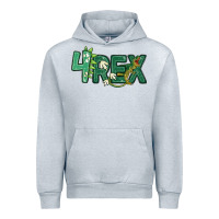 Heather Grey four rex Urban Hoodie - MaliasSmallBusiness