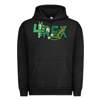 Pigment Black four rex Urban Hoodie - MaliasSmallBusiness