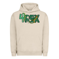 Pigment French Oak four rex Urban Hoodie - MaliasSmallBusiness