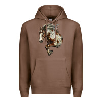 Chestnut Mustang Horse Premium Hoodie - LillyAllenDesigns