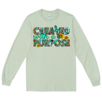 Matcha created with a purpose Long Sleeve Tee - texasbilliewilder