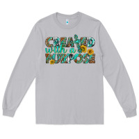 Moon Dust created with a purpose Long Sleeve Tee - texasbilliewilder