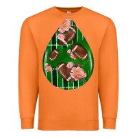 Carrot american football and western roses teardrop Premium Sweatshirt - BundleAndBundleShop