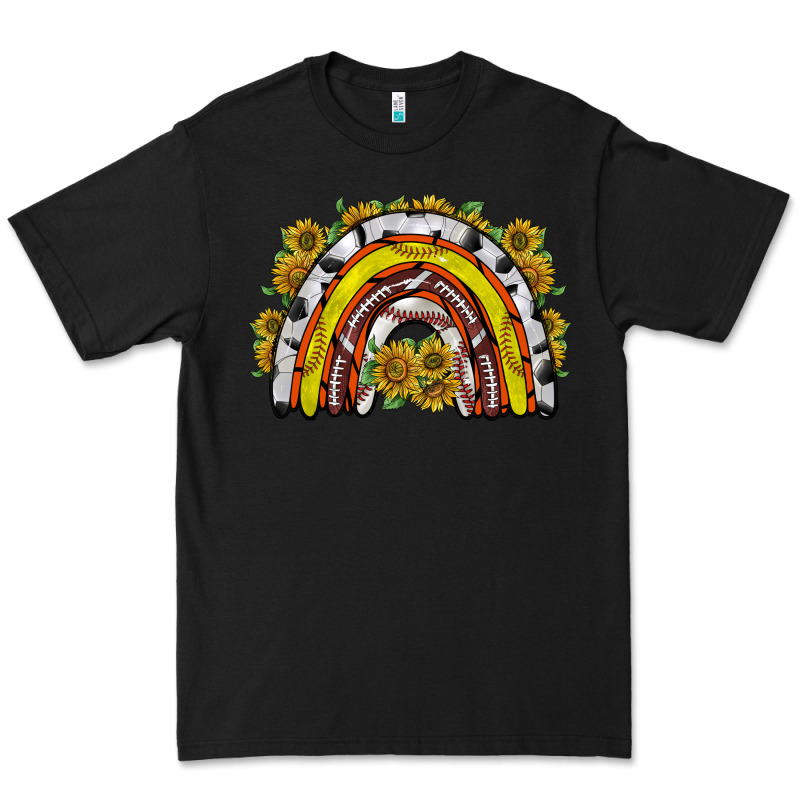 Sunflower Sports Rainbow Premium Tee by RacoonDesign | Teevron
