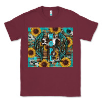 Burgundy western hope sunflower's Classic Tee - RanaPortraitStore