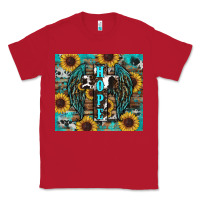 Red western hope sunflower's Classic Tee - RanaPortraitStore