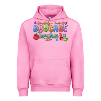 Fuchsia Pink somebody's favorite daycare teacher Urban Hoodie - MaliasSmallBusiness