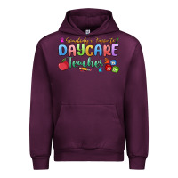 Mauve Wine somebody's favorite daycare teacher Urban Hoodie - MaliasSmallBusiness