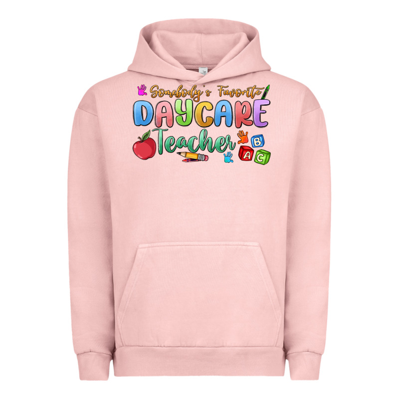 Somebody's Favorite Daycare Teacher Urban Hoodie by MaliasSmallBusiness | Teevron