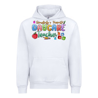 White somebody's favorite daycare teacher Urban Hoodie - MaliasSmallBusiness