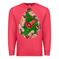 Cardinal american football and western roses teardrop Premium Sweatshirt - BundleAndBundleShop