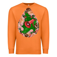 Carrot american football and western roses teardrop Premium Sweatshirt - BundleAndBundleShop