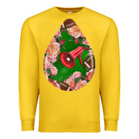Lemon american football and western roses teardrop Premium Sweatshirt - BundleAndBundleShop