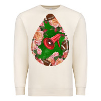 Sandshell american football and western roses teardrop Premium Sweatshirt - BundleAndBundleShop