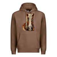 Chestnut Belgian Horse Premium Hoodie - LillyAllenDesigns