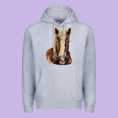 Belgian Horse Premium Hoodie Designed By Lillyallendesigns