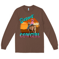 Chestnut desert cowgirl Long Sleeve Tee - texasbilliewilder
